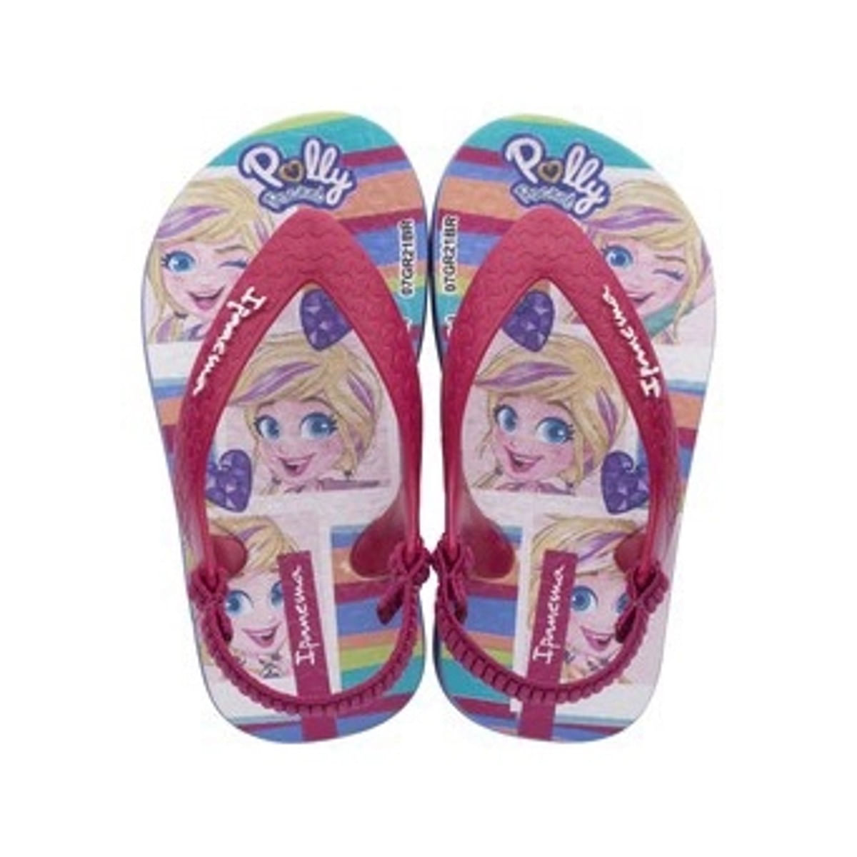 Chinelo Ipanema Femenina Infantil Polly Rosa 19