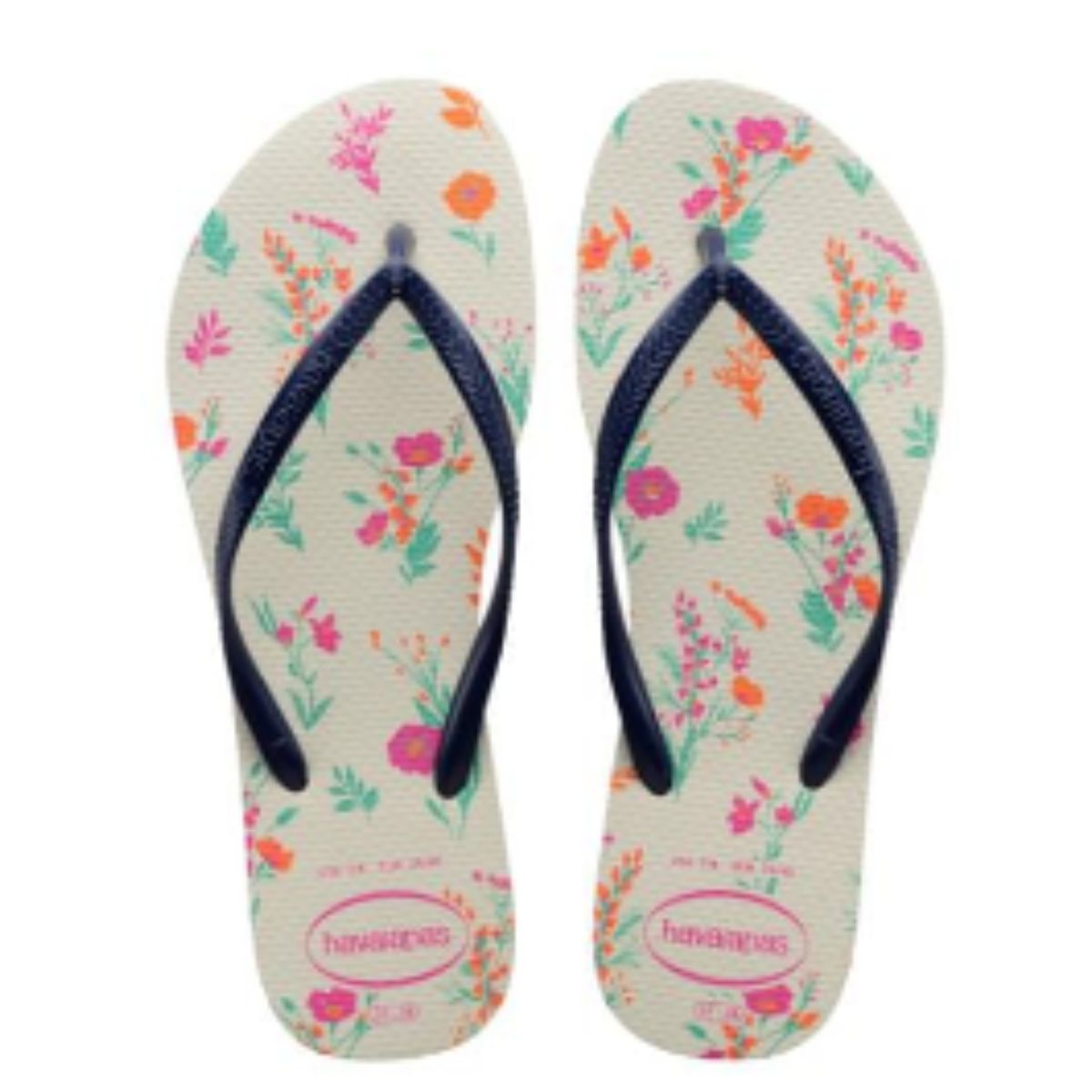 Chinelo Feminino Slim Romance  35 36 Havaianas Branco