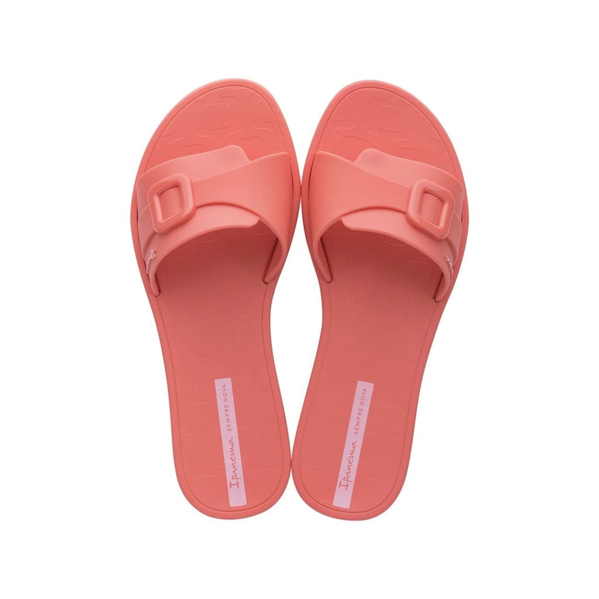 Chinelo Ipanema Feminina Slide Clip Laranja 37