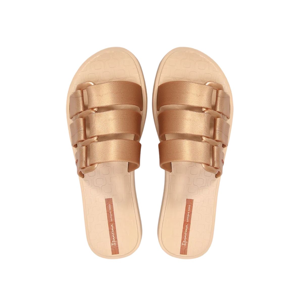 Chinelo Feminino Ipanema Bold Dourado 38