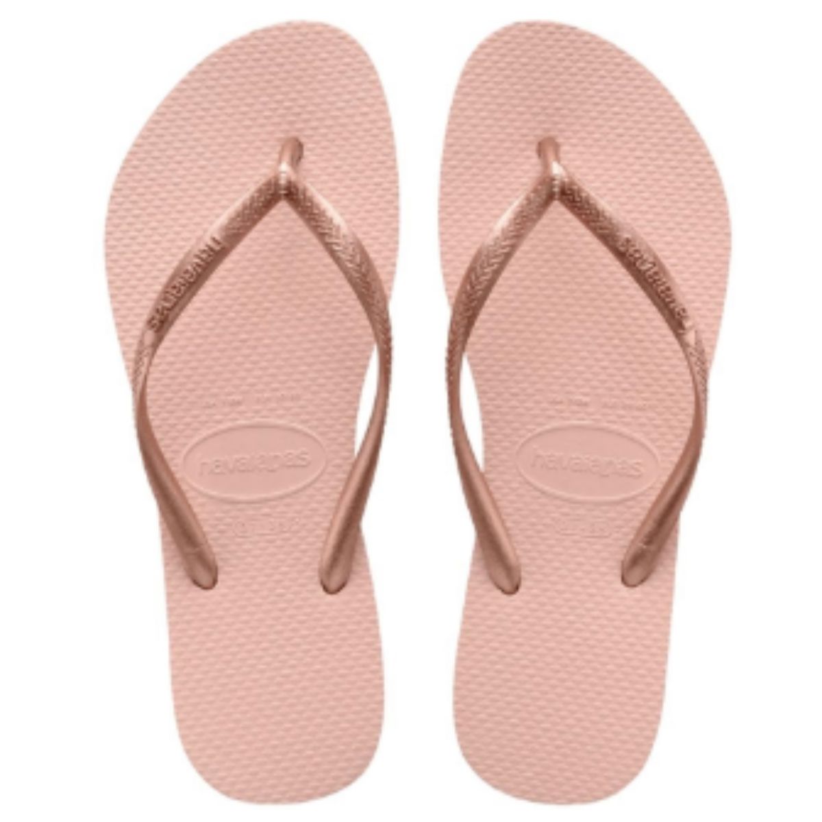 Chinelo Slim Liso 41 42 Havaianas Vermelho