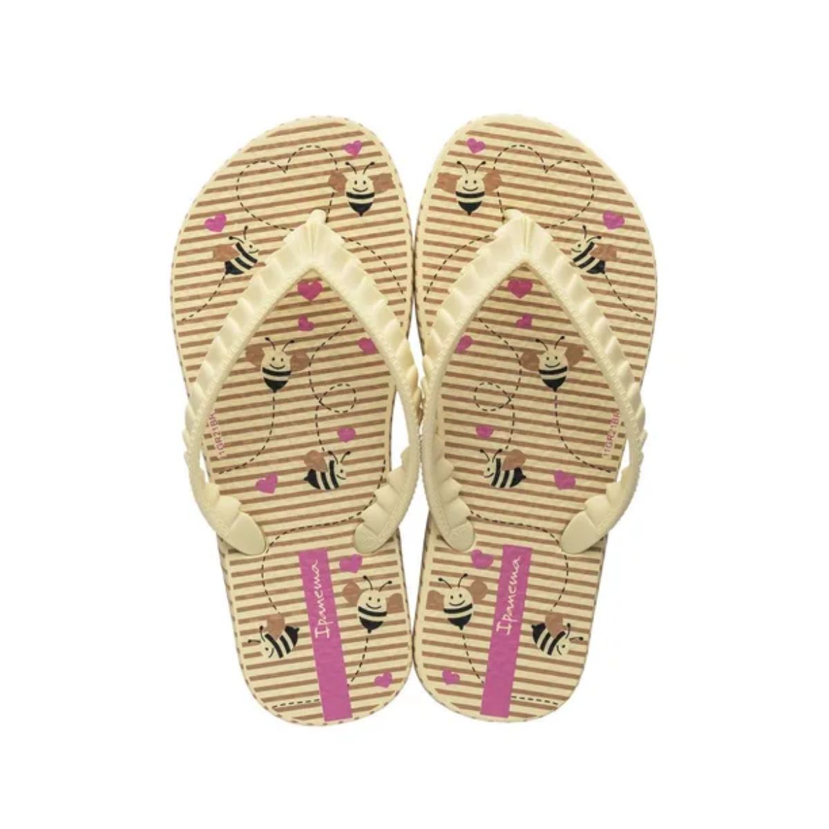 Chinelo Infantil Menina Quintal Mágico Abelha Ipanema 31 32