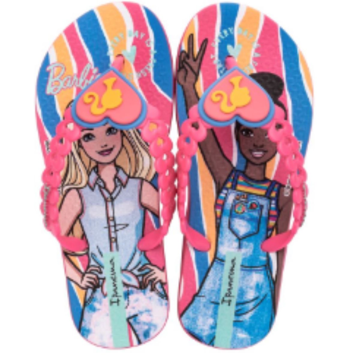 Chinelo Ipanema Menina Barbie Style Rosa 23/24