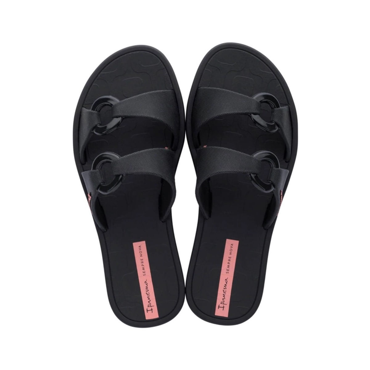 Chinelo Ipanema Feminina Ella Off Preto 31