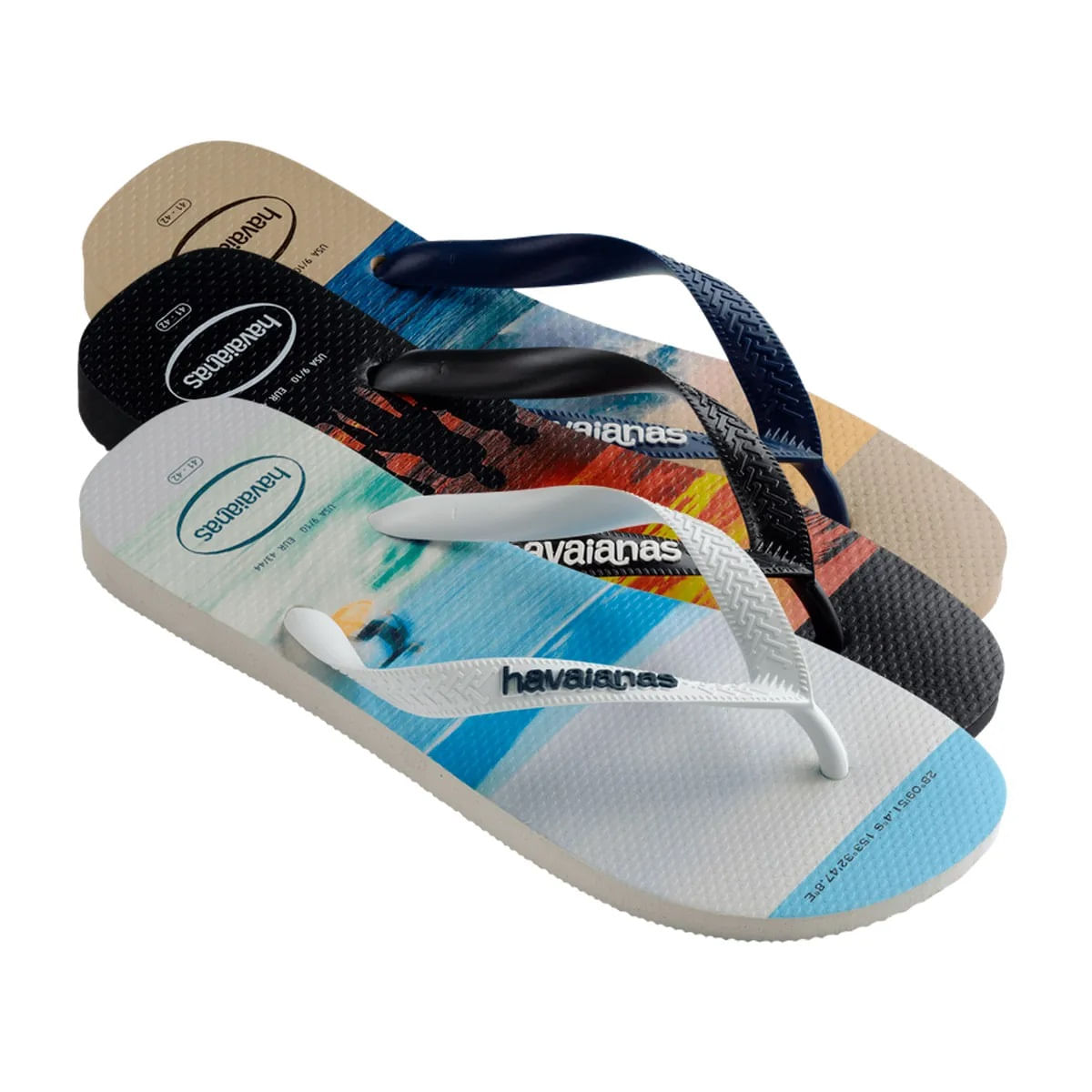 Chinelo Masculino Havaianas Hype Tamanho 39/40