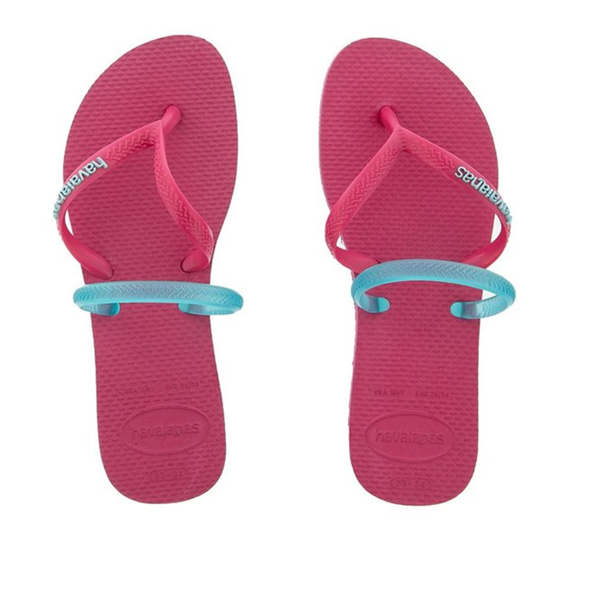 Chinelo Havaianas Feminino Flat Duo Pink 35/36