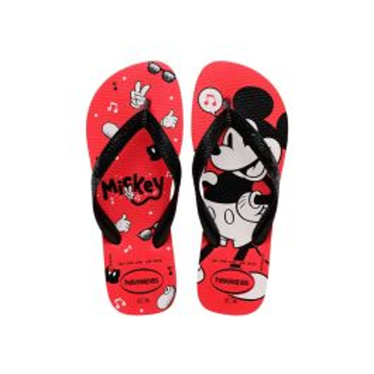 Chinelo Havaianas Feminino Top Disney Vermelho Número 37/38