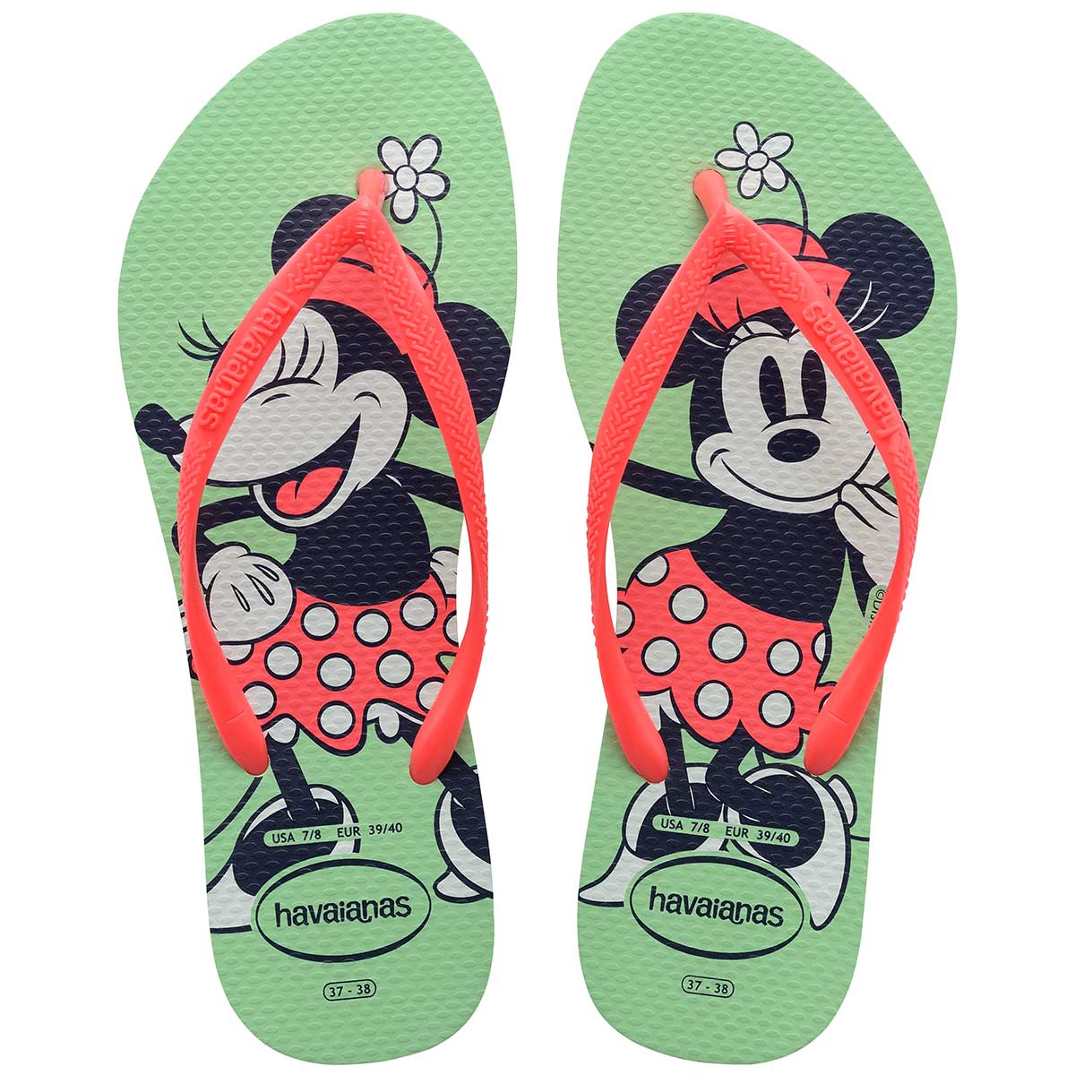 Chinelo Havaianas Feminino Verde Jardim 35/36