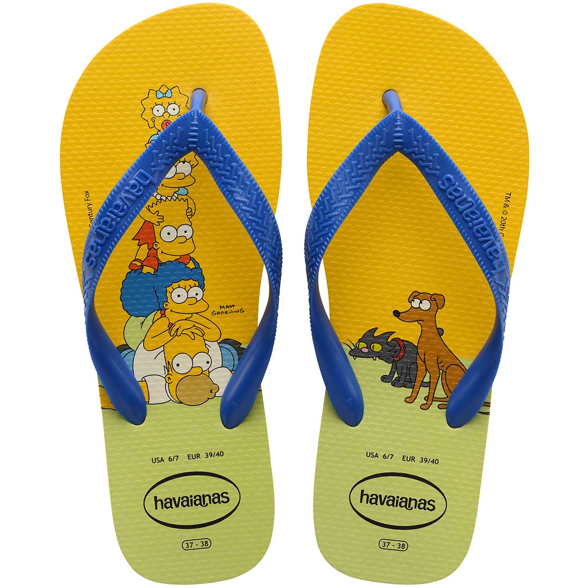 Chinelo Havaianas Masculino Amarelo Cítrico 39/40