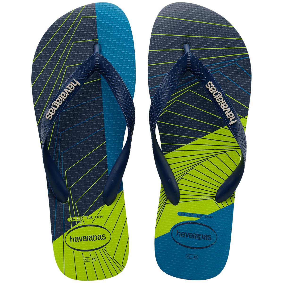 Chinelo Havaianas Masculino Verde Limão 39/40