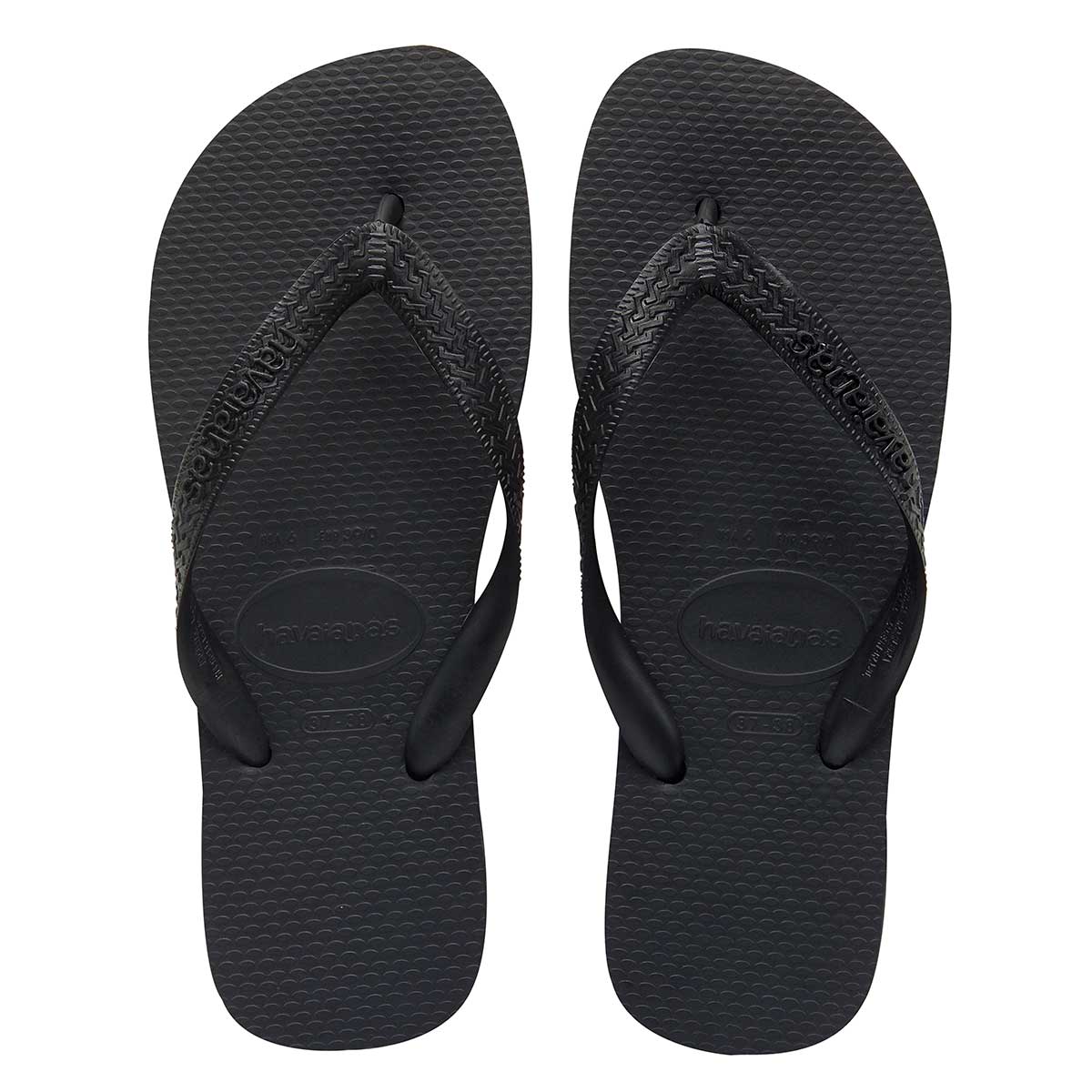 Chinelo Havaianas Unissex Top Preto 43 e 44