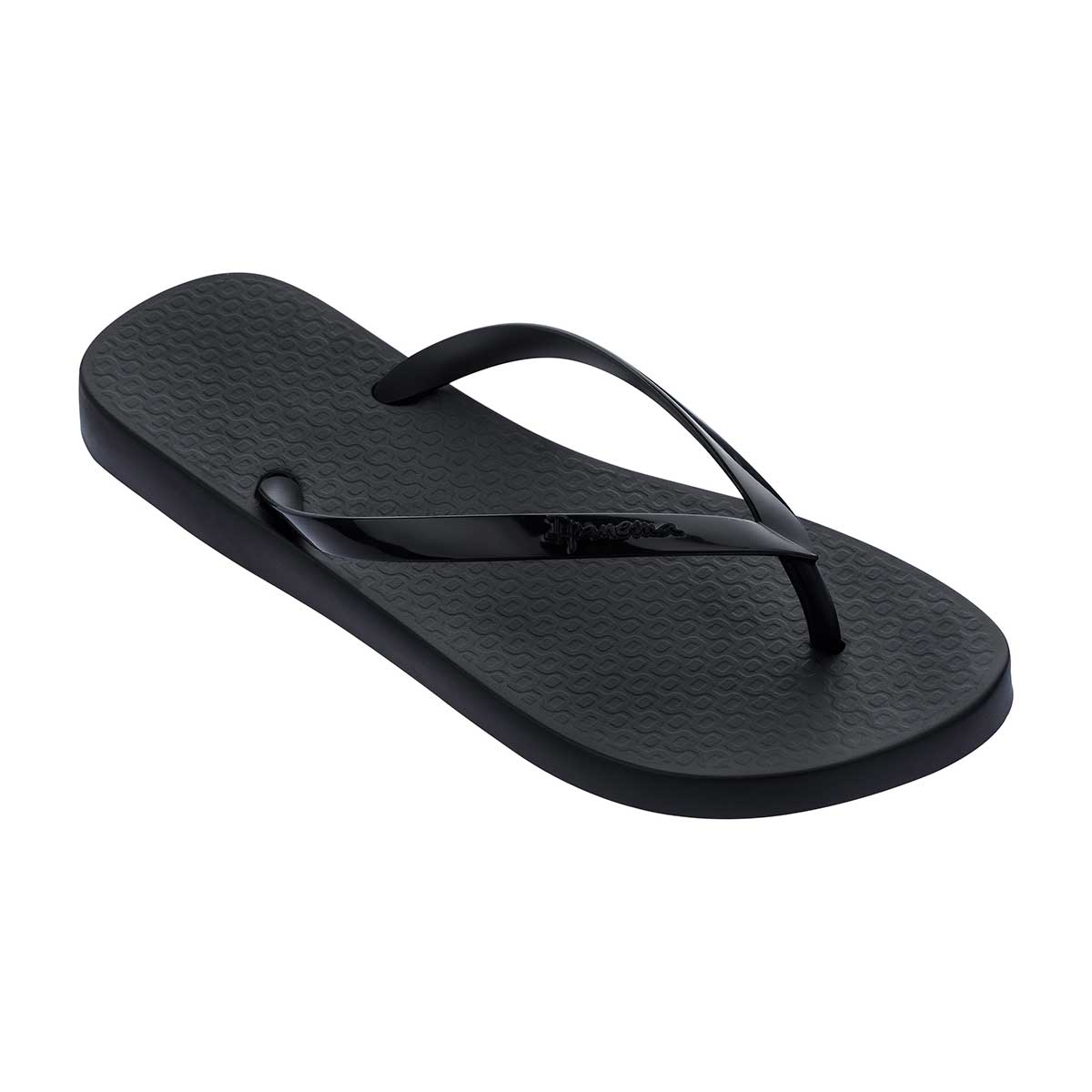 Chinelo Ipanema Feminino Clássica Fine Preto 37/38