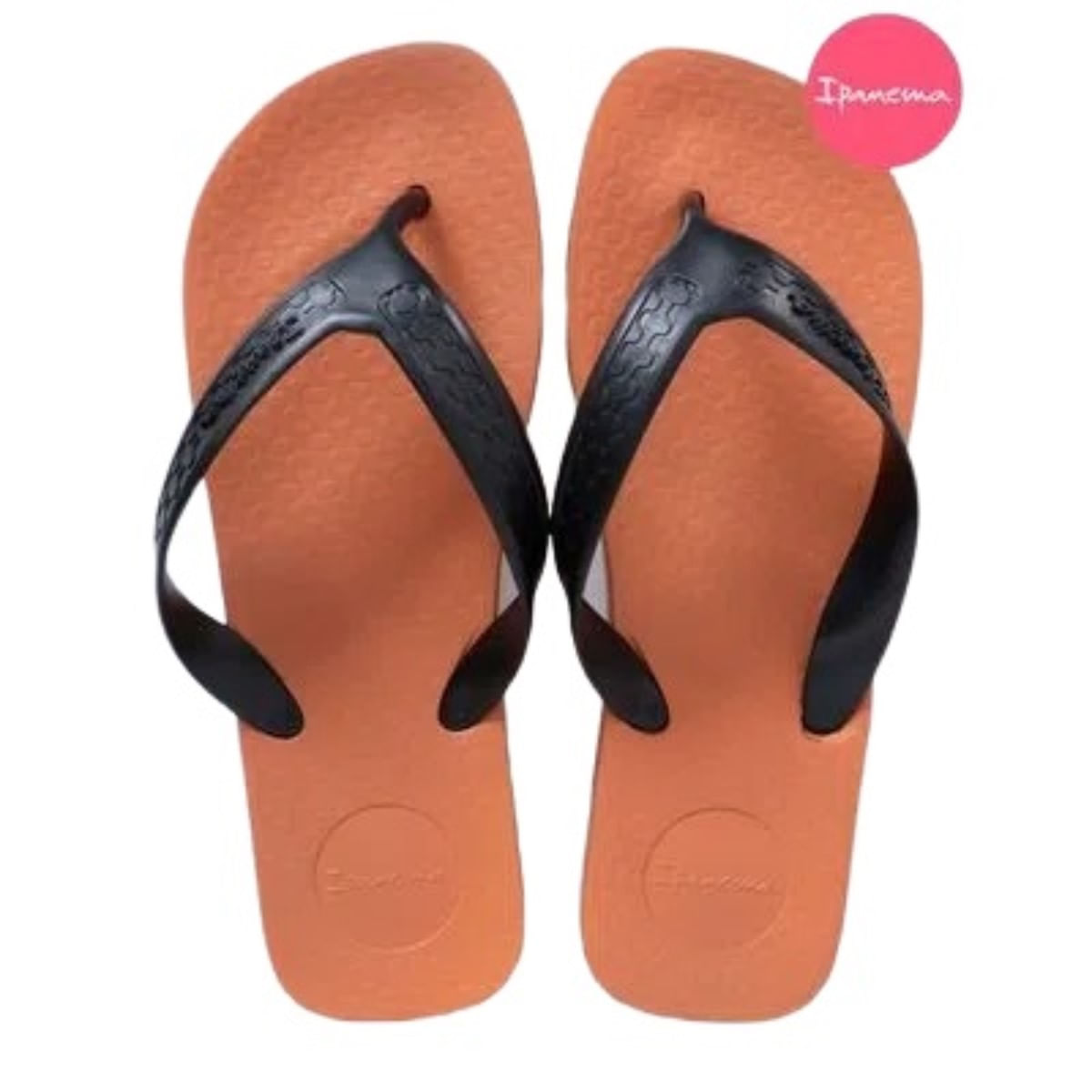 Chinelo Masculino Ipanema Anatomic Surf Marrom e Preto Tamanho 37/38