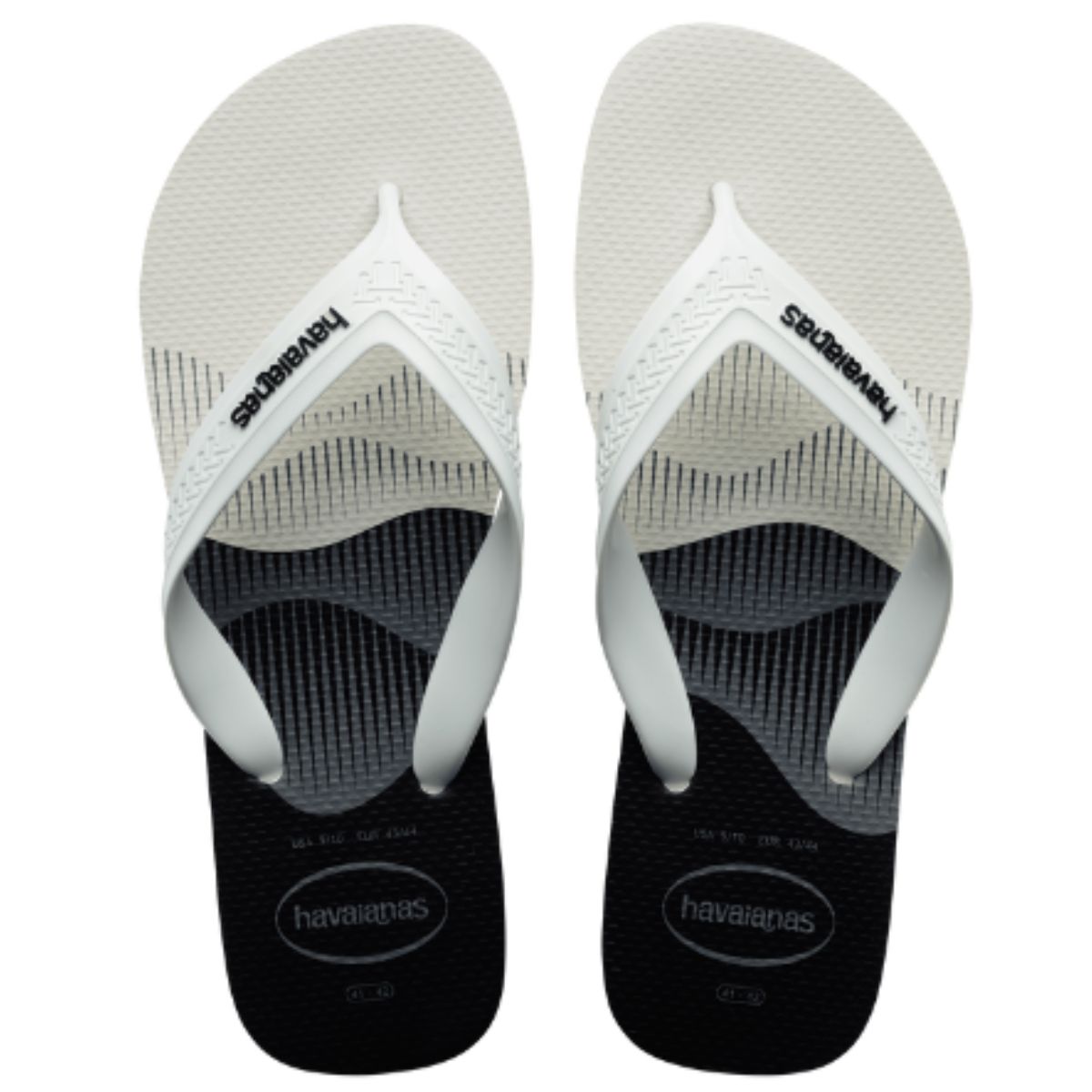 Chinelo Masculino Top Max  39 40 Havaianas Branco