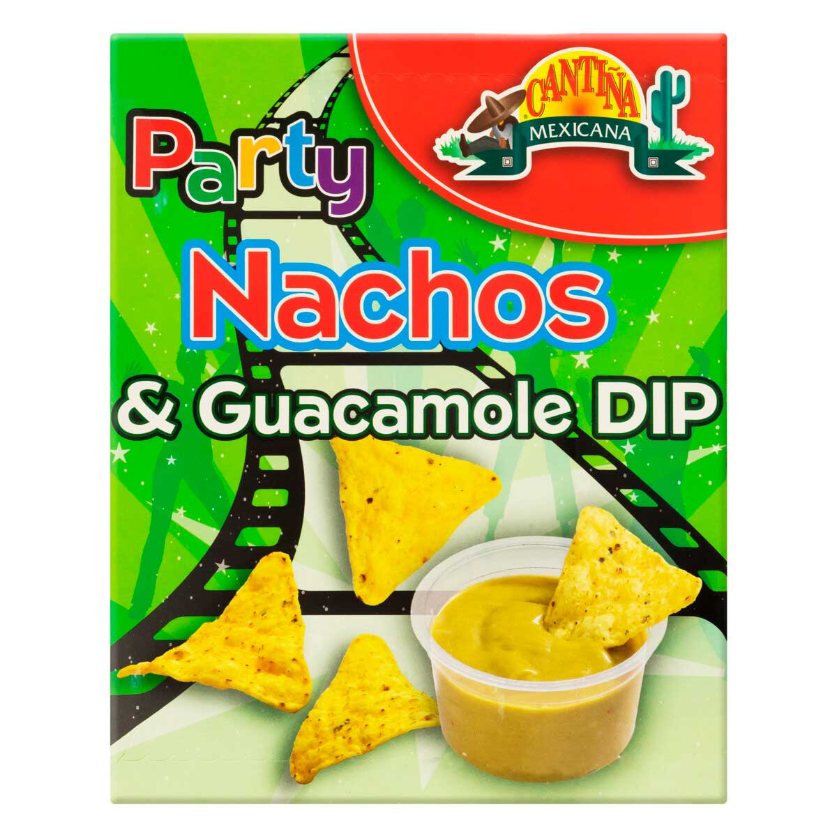 Chips Nacho com Molho de Guacamole Cantiña Mexicana Party 150g