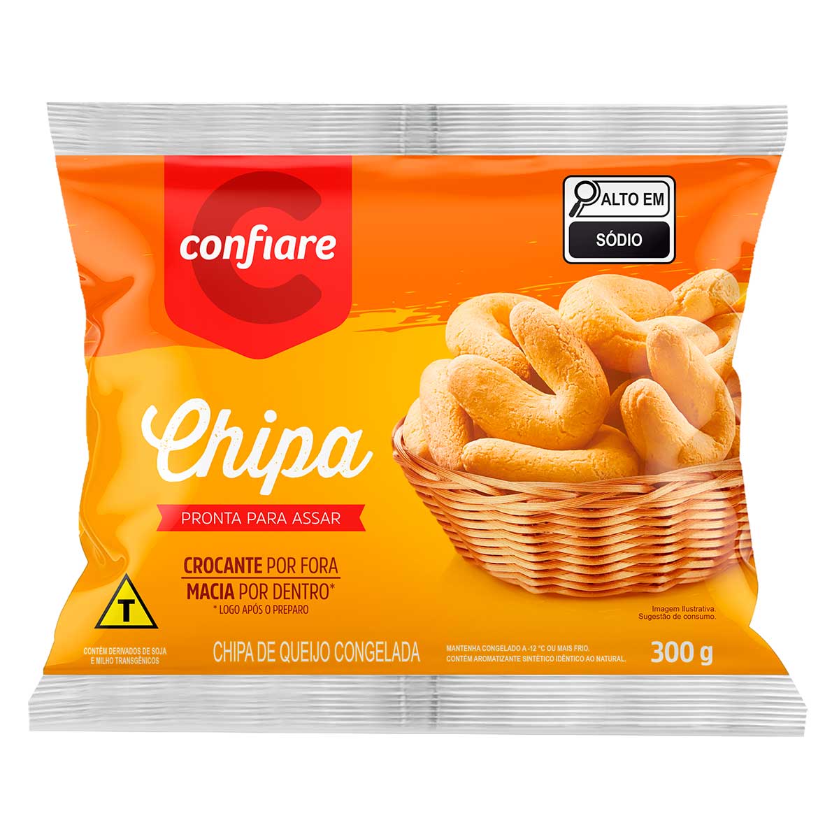 Chipa de Queijo Confiare 300g