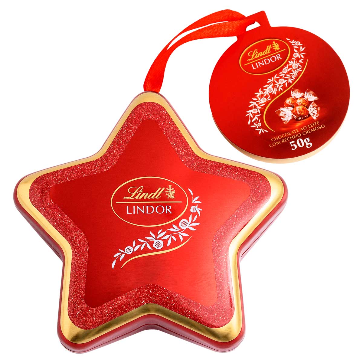 Chocolate ao Leite Recheio Cremoso Lindt Lindor 50g