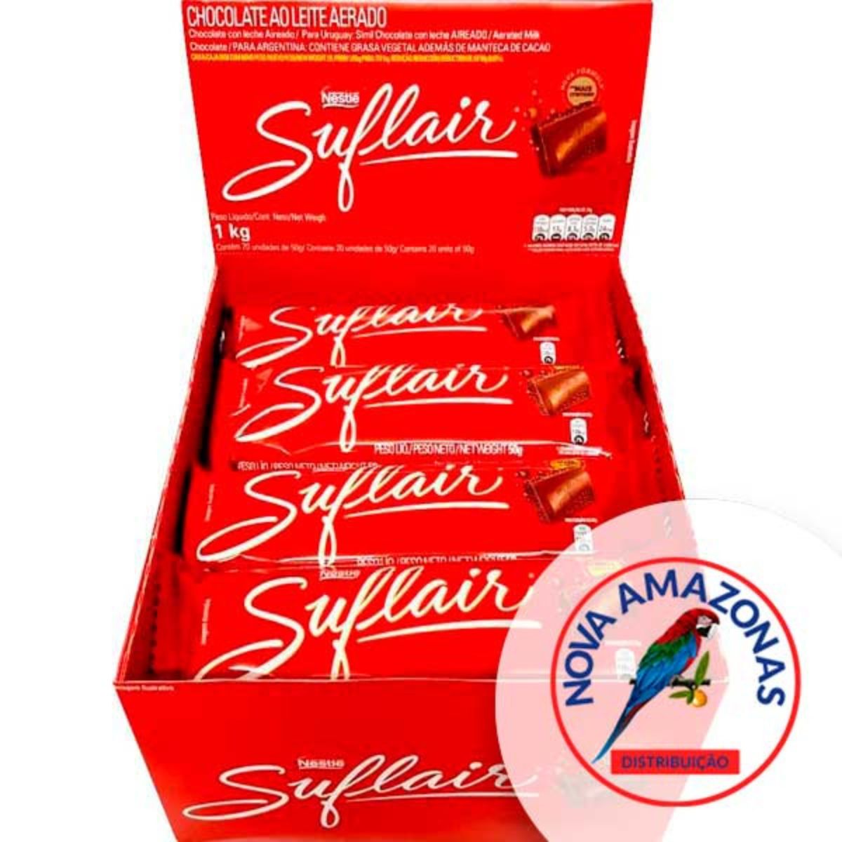 Chocolate Nestle Suflair ao Leite 50 g