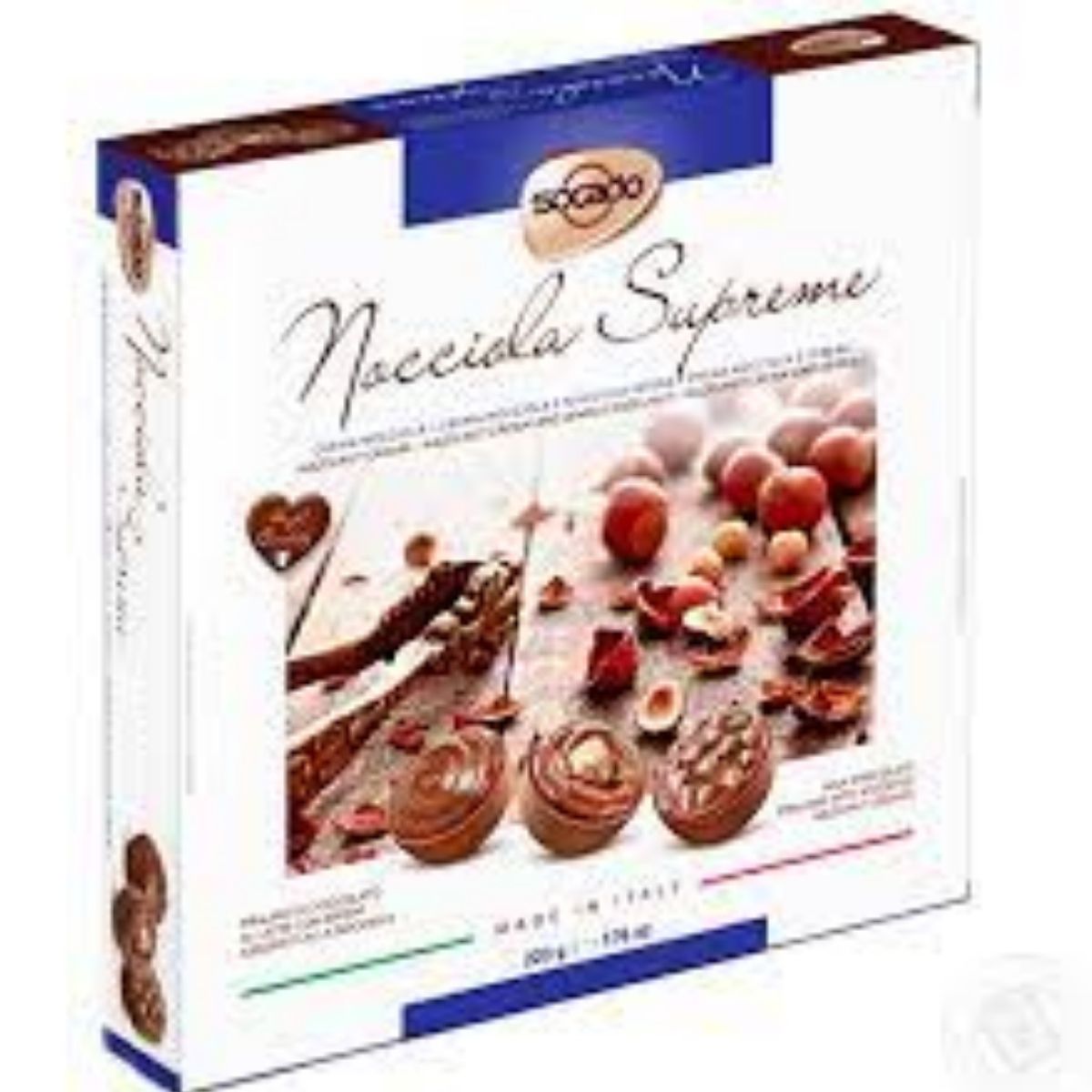 Bombom de Chocolate ao Leite Sortido Socado Nocciola Supreme 220g