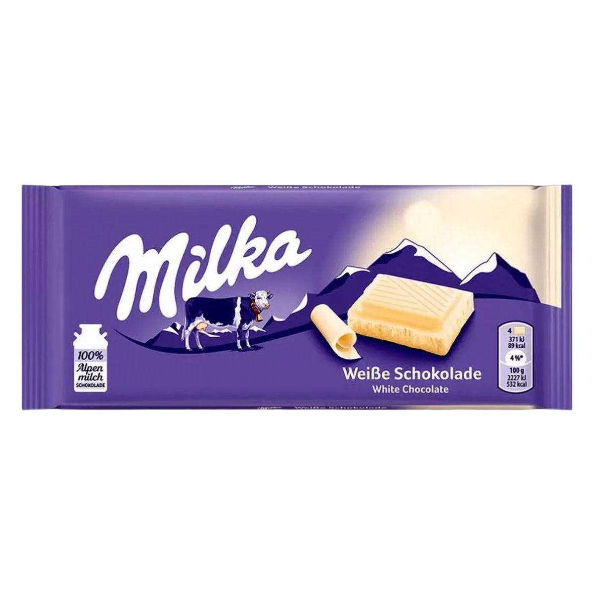 Chocolate Alpine White Milka 100 g