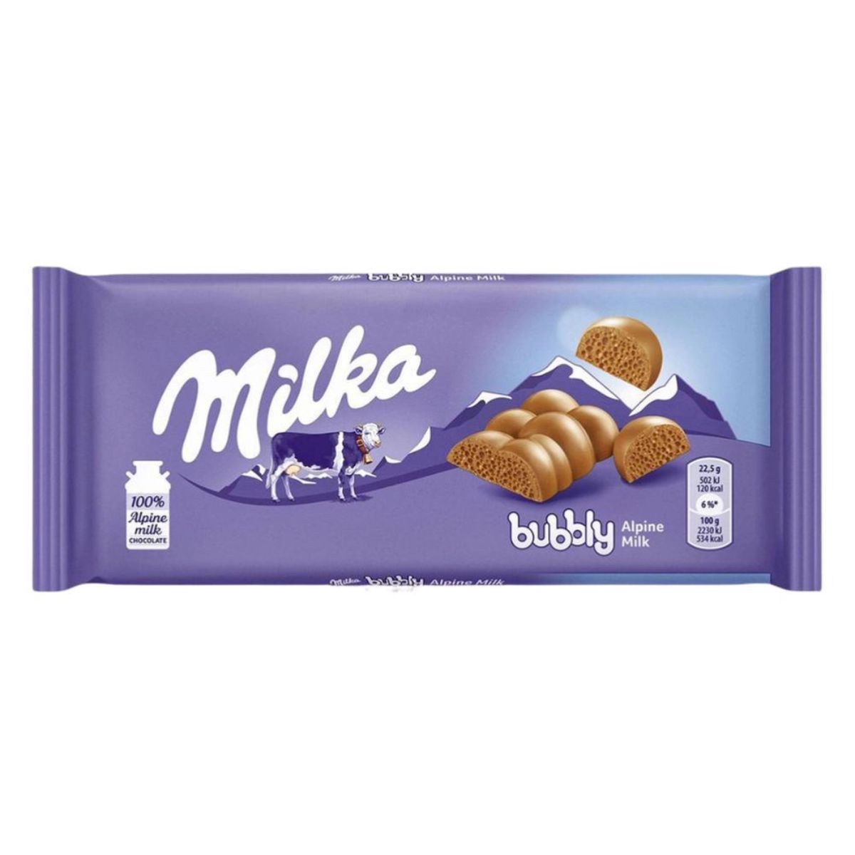 Chocolate Milka Bubbly 90 g