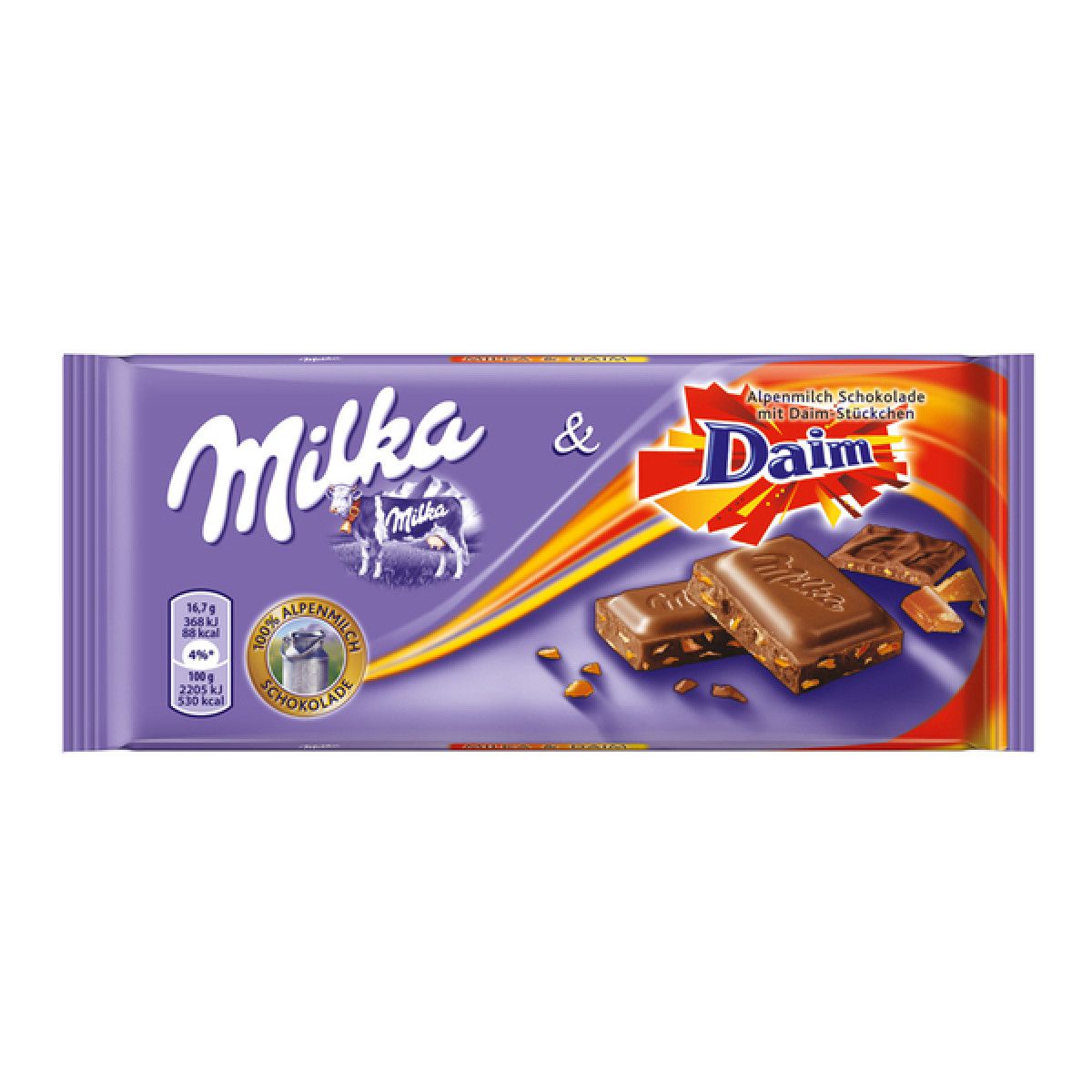 Chocolate Milka Daim 100 g