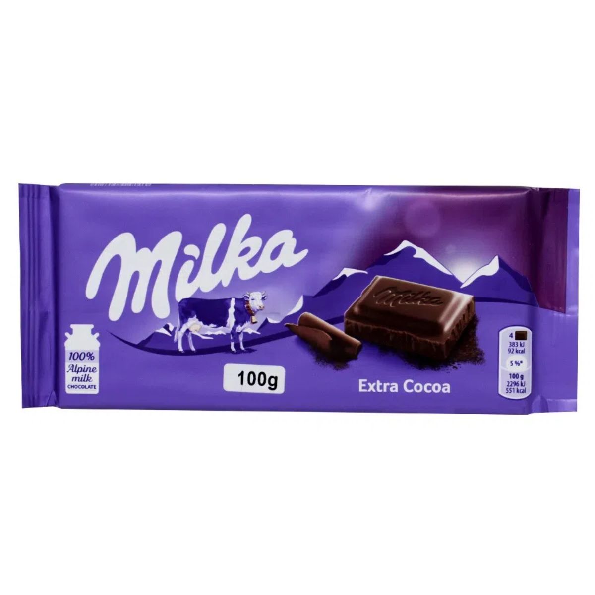 Chocolate Milka Extra Cacau 100 g