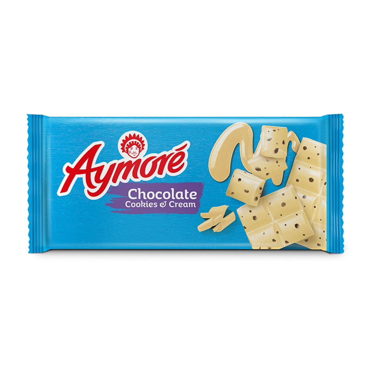 Chocolate Branco Cookies &amp; Cream Aymoré 80 g