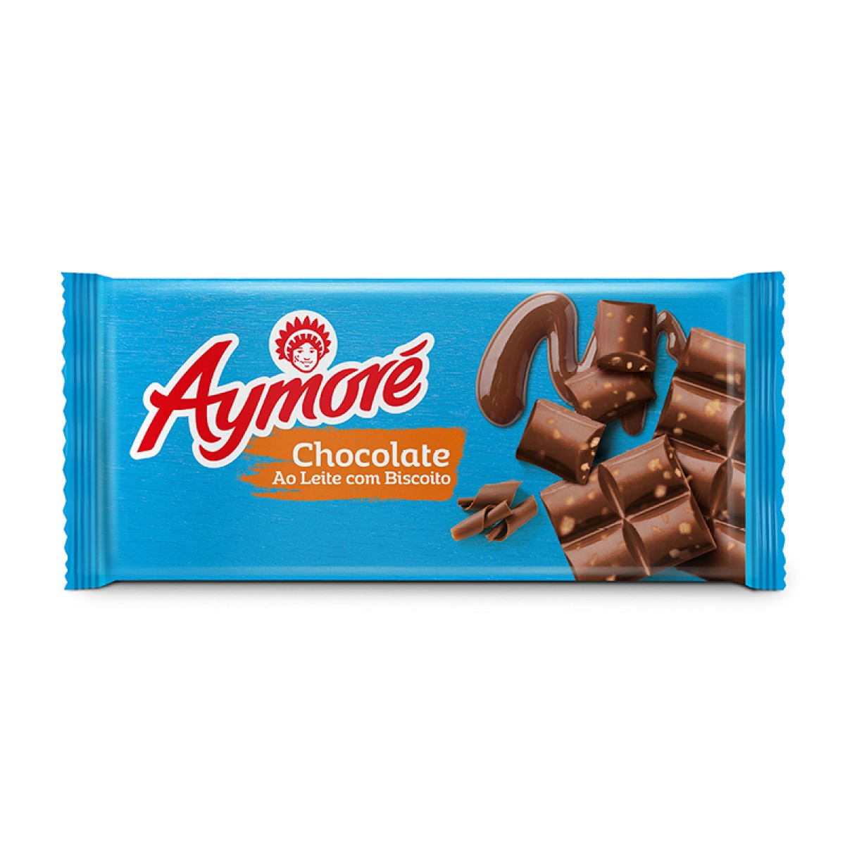 Chocolate Ao Leite com Biscoito Aymoré 80 g