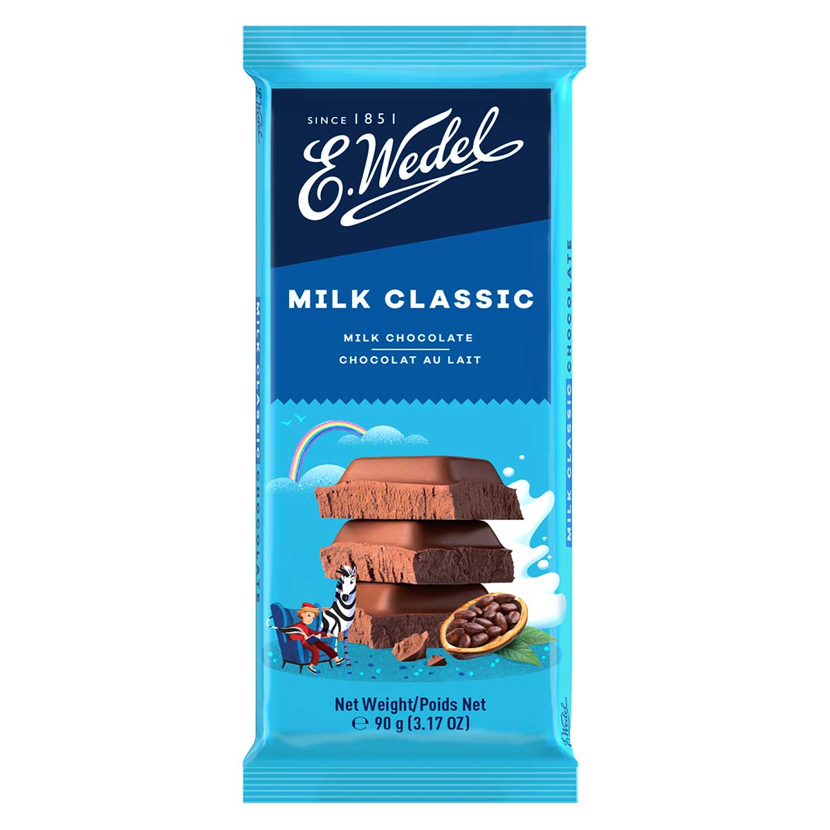 Chocolate ao Leite Wedel 90g