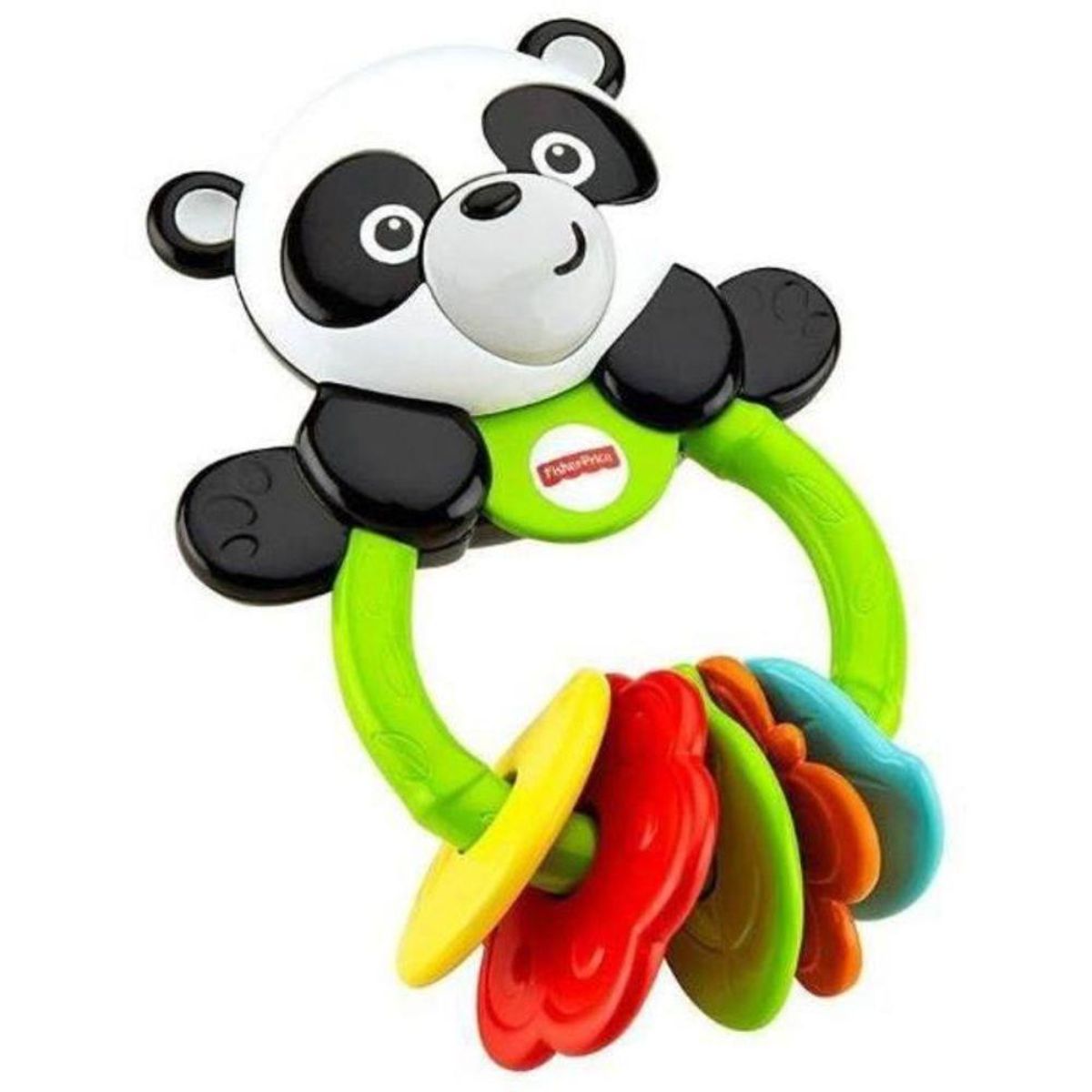 Chocalho Animais Amigáveis Urso Panda Mattel