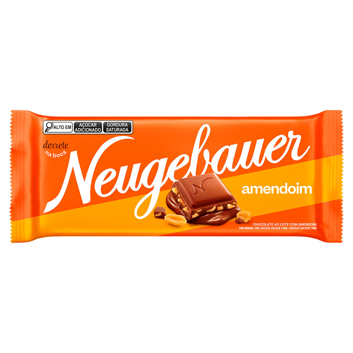 Chocolate ao Leite com Amendoim Neugebauer 80g