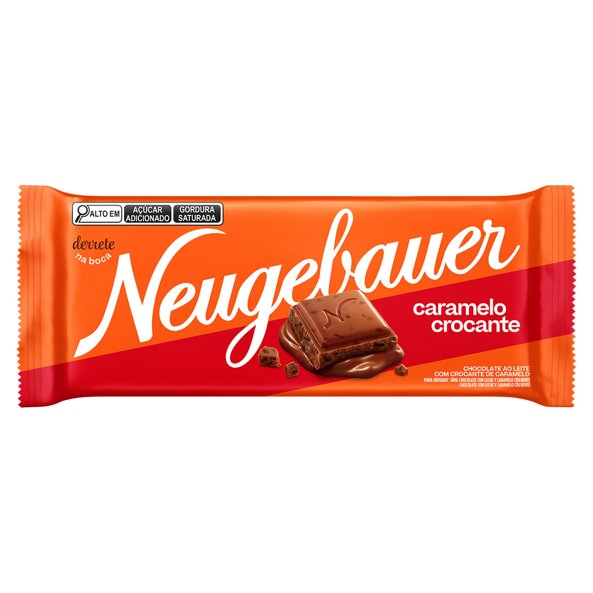 Chocolate ao Leite com Crocante e Caramelo Neugebauer 80g