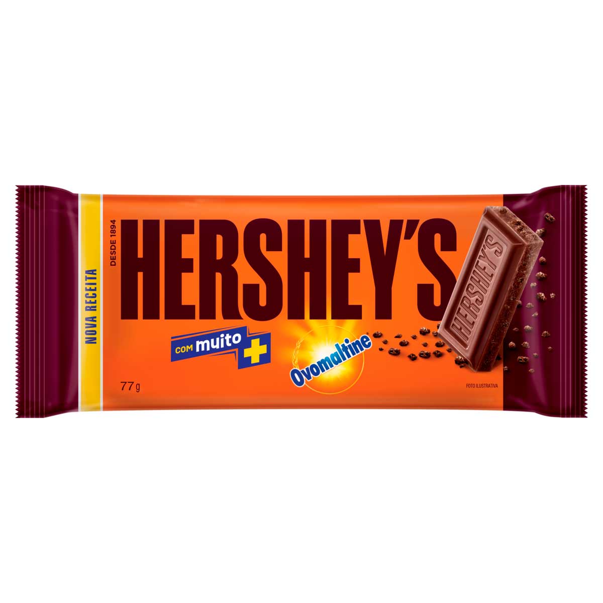 Chocolate ao Leite com Ovomaltine Hershey&apos;s 77g