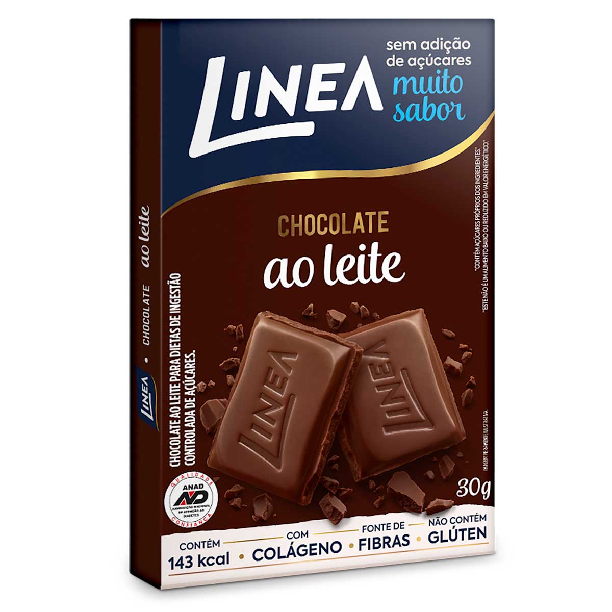 Chocolate ao Leite Linea 30g 15 Unidades