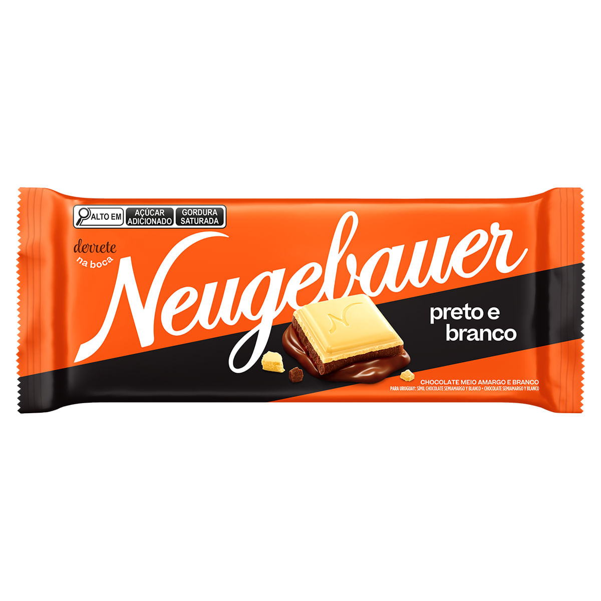 Chocolate ao Leite e Branco Neugebauer 80g