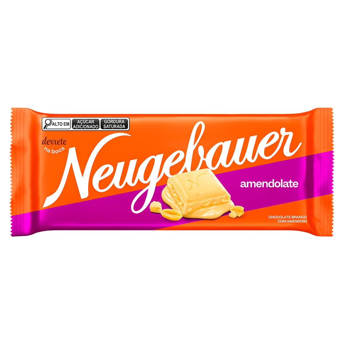 Chocolate Branco com Amendoim Neugebauer 80g