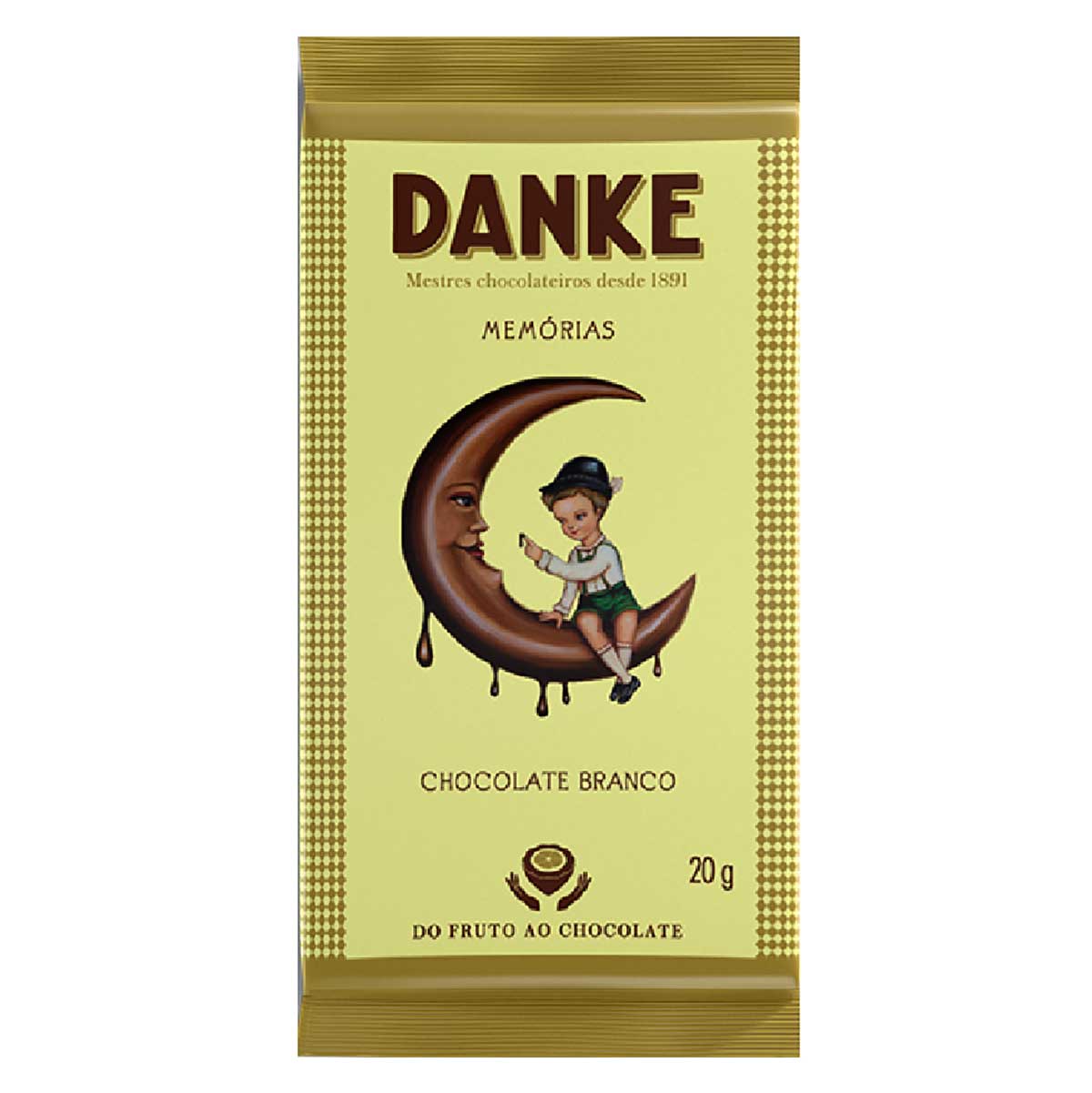 Chocolate Branco Danke Memórias 20 g