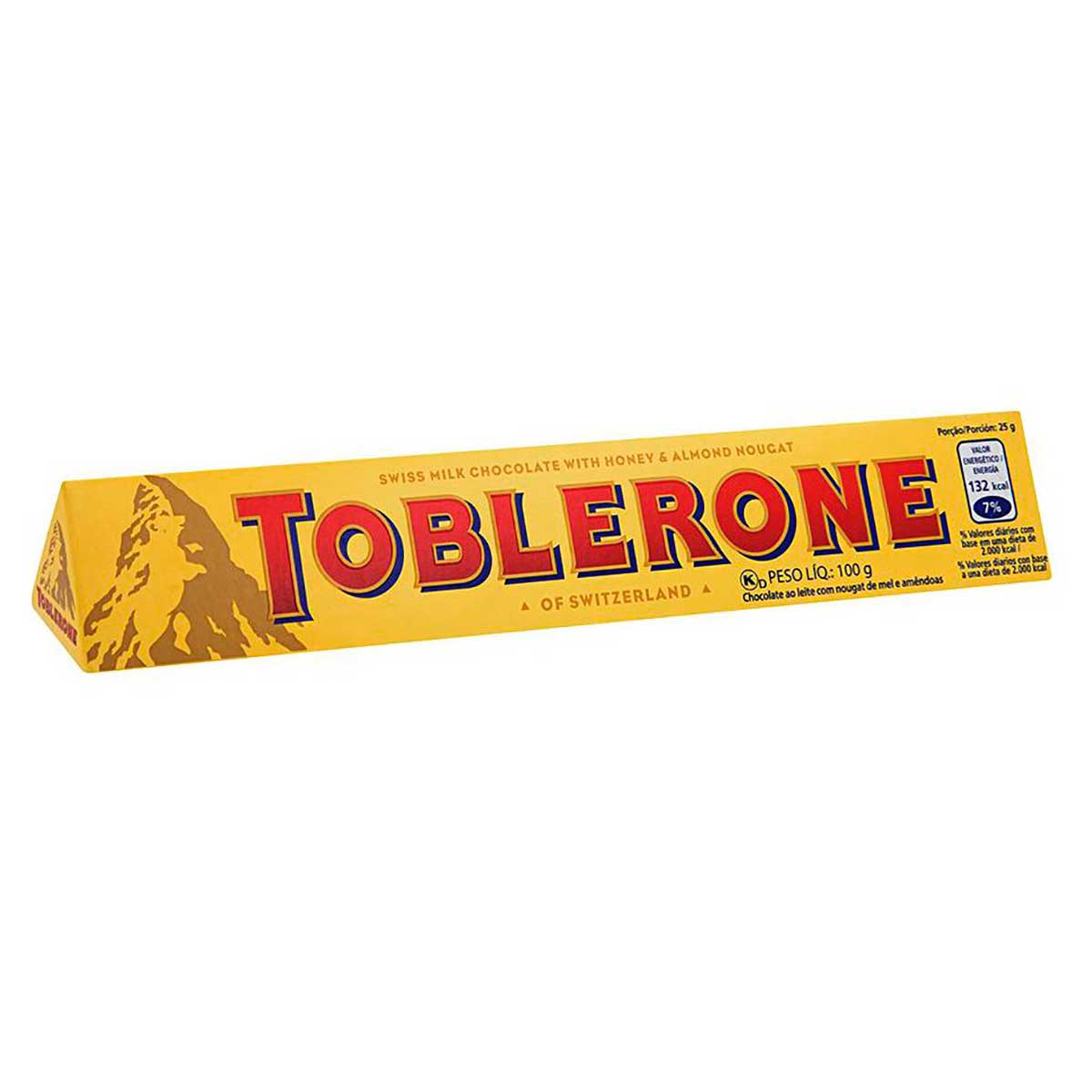 Chocolate Toblerone ao leite 100g