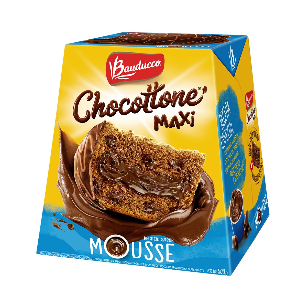 Chocotone de Mousse de Chocolate Bauducco 500g