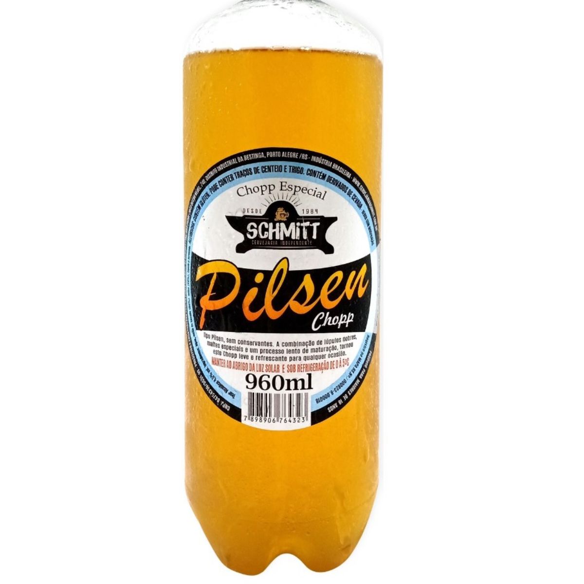 Chopp Schimitt Pilsen Pet 960 ml