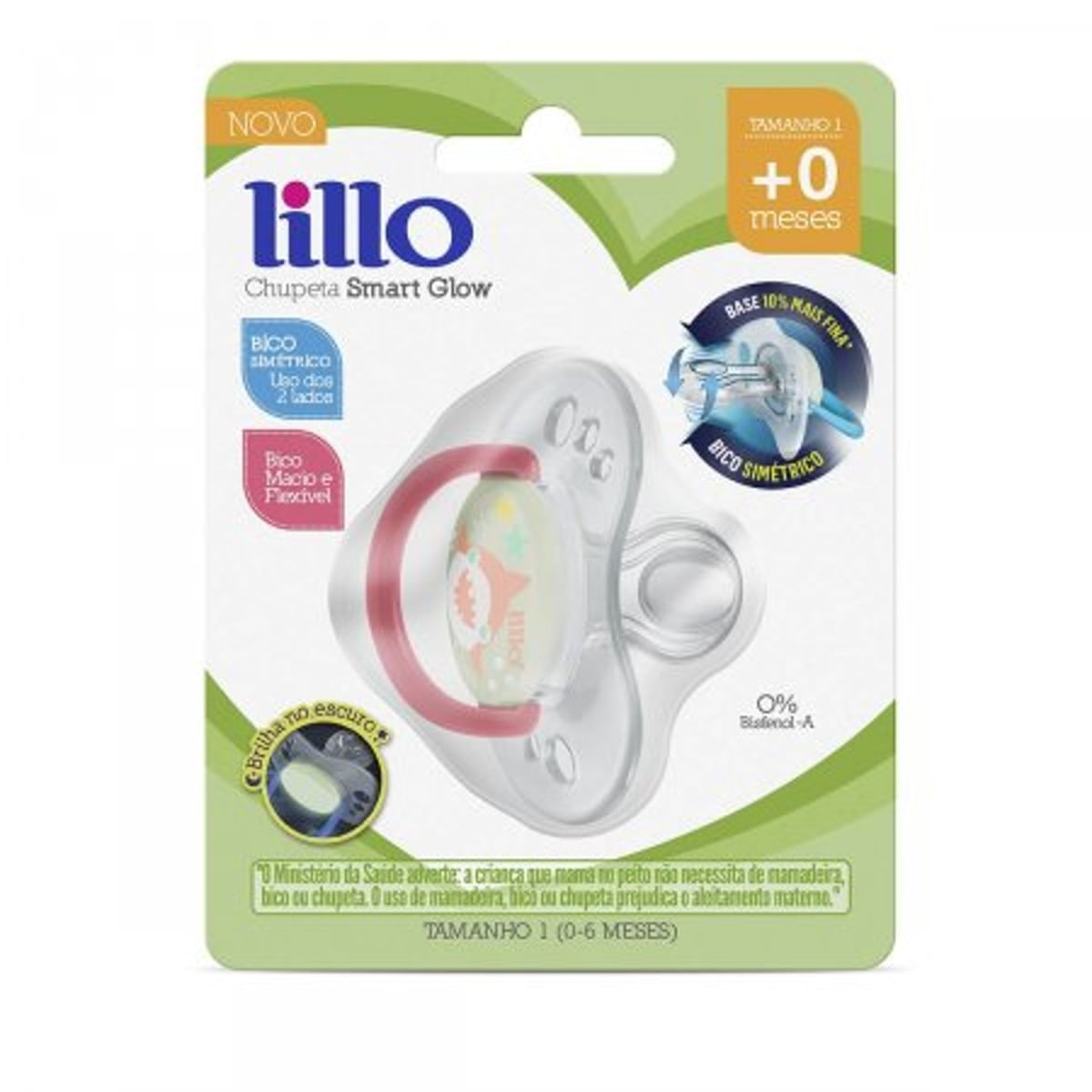 Chupeta Lillo Smart Glow