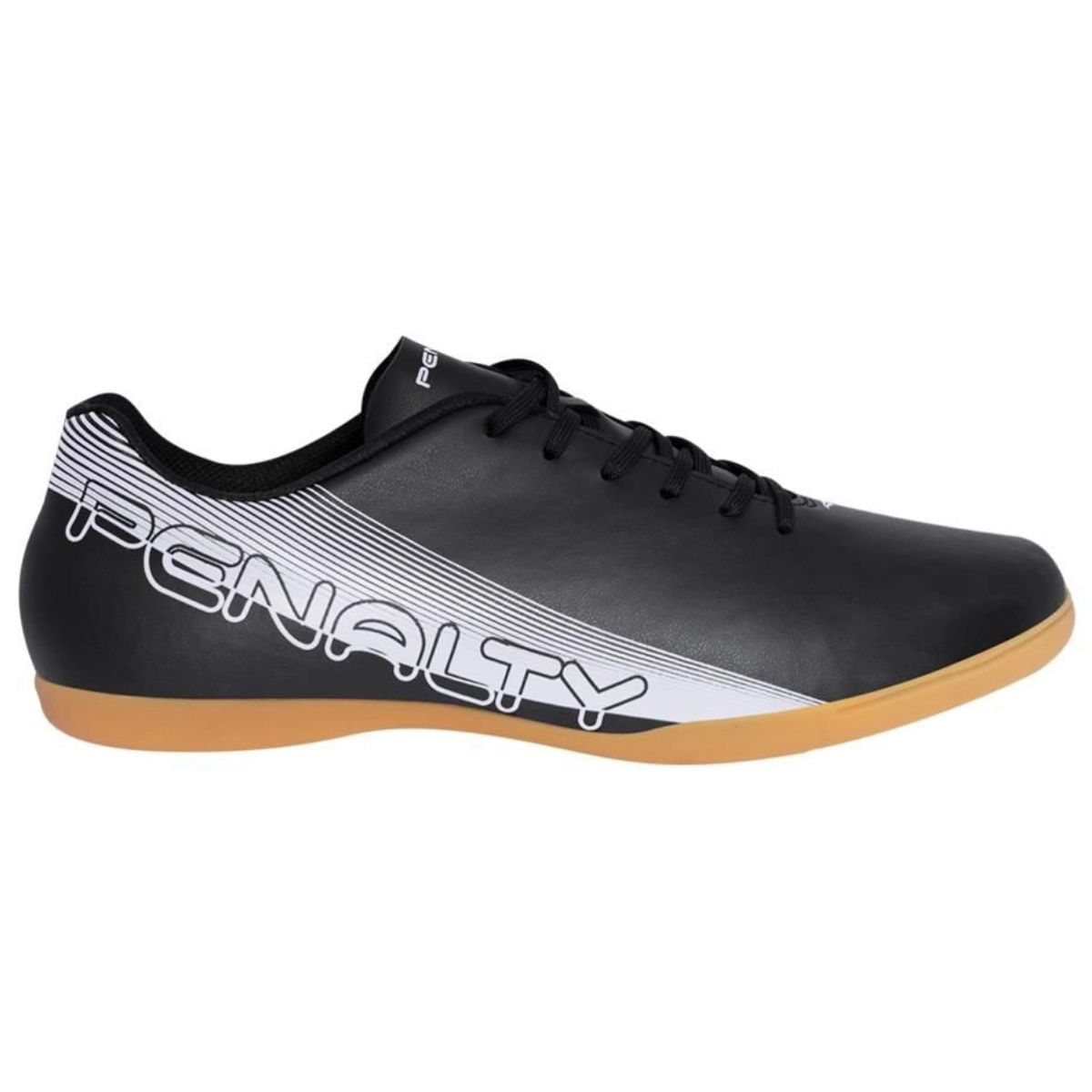 Chuteira Futsal Masculina Penalty Bravo XX 124202 Preta/Branca 39