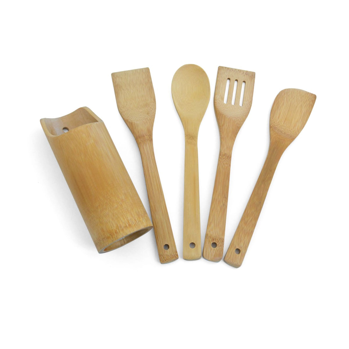 Conjunto de Utensílios de Bambu com 4 peças Carrefour