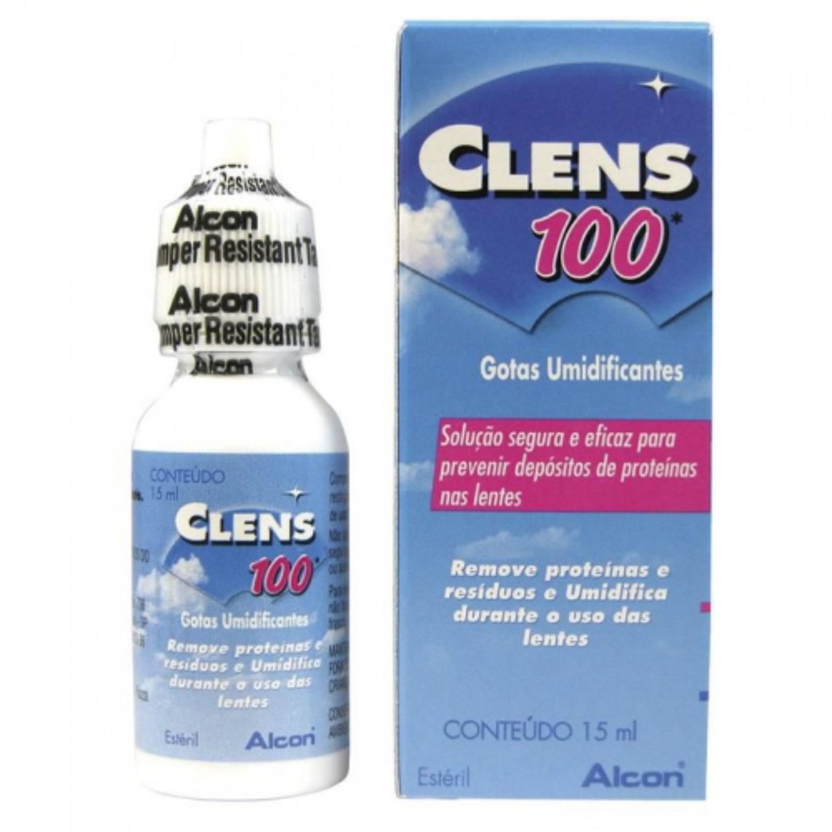 Solução Umidificante Clens 100 Gotas Com 15ml