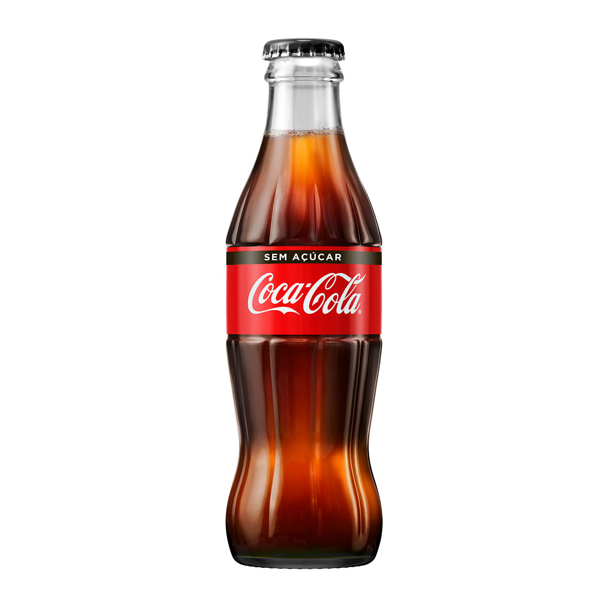 Refrigerante Coca-Cola Sem Açúcar Vidro 250 ml