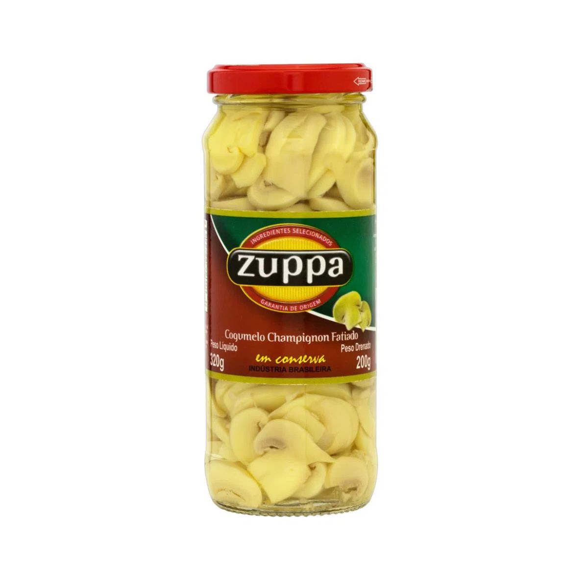 Cogumelo Conservado Zuppa Vidro 200 g