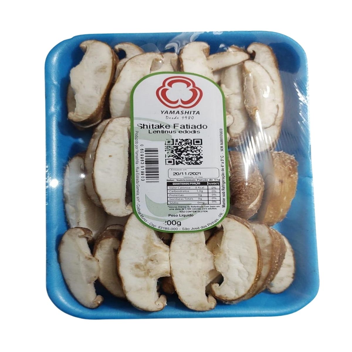 Cogumelo Shitake Yamashita Fatiado 200 g