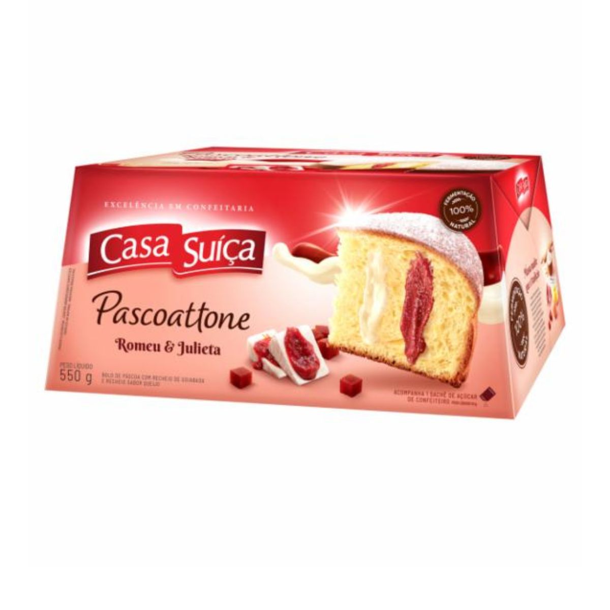 Pascoattone Romeu &amp; Julieta Casa Suíça 550 g