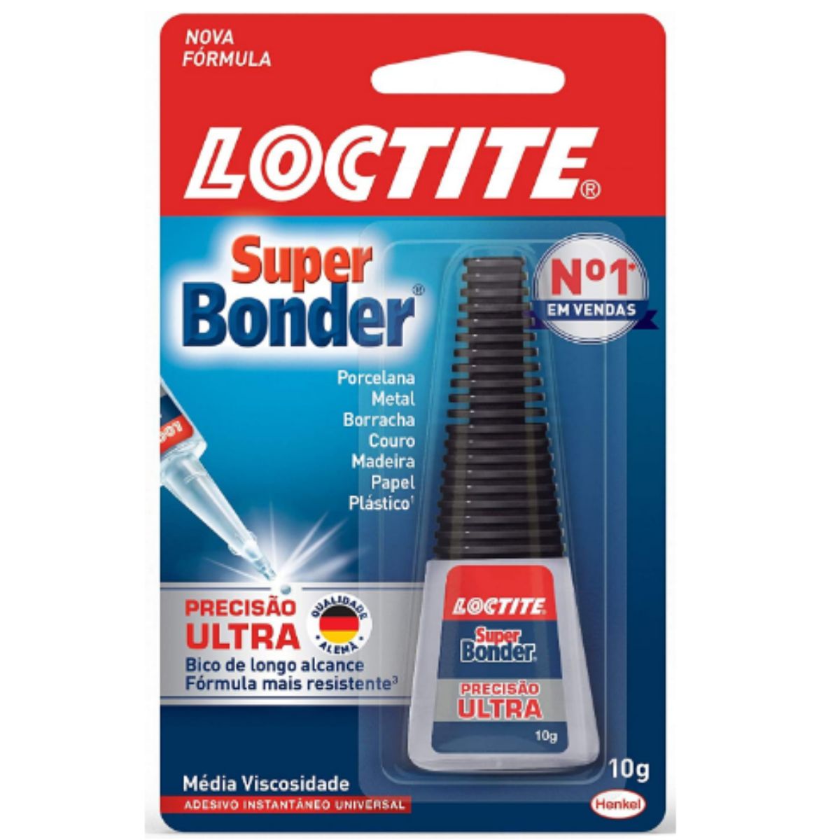 Cola Super Bonder Precisão  Loctite 10g